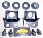 1969 Camaro Front Bumper Outer Brackets W/ Bolts & Cushions Kit # 750K. Fixed Price $53.95.