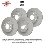 Sp Performance KT-FRR-P-G-011446 Plain Grey Zinc Brake Rotors 05-12 Ford F350. Fixed Price $675.23.