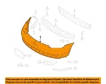 Ford Oem 08-09 Taurus Components-bumper Cover 8G1Z17D957AAPTM. Fixed Price $254.21.