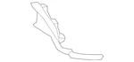 Genuine Mercedes-benz Cover Bumper Area 176-885-36-00. Fixed Price $29.70.