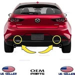 Genuine 2019-2025 Mazda 3 Hatchback Rear Bumper Tow Hook Cap Eye Cover. Fixed Price $19.95.