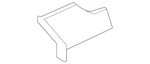 Genuine Mitsubishi Side Cover 5379A090. Fixed Price $29.15.