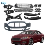 Front Bumper & Grill W/ Fog Light Covers Ford Fusion 2013-2016. Fixed Price $170.20.