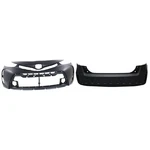 Pair Bumper Covers Facias Set Of Front & Rear For Toyota Prius 2015-2017. Fixed Price $505.17.