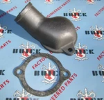 1954-1957 Buick Water Outlet (gooseneck) W/ Gasket Oem #1186342 Nailhead. Fixed Price $29.50.
