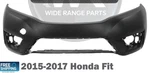 Front Bumper Cover Primed For 2015-17 Honda Fit Japan And Mexico Built HO100029. Fixed Price $247.00.