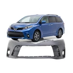 Bumper Cover For 2018-2019 Toyota Sienna Ce X 5211908905 TO1000442 Front. Fixed Price $162.05.