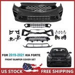 Complete Front Bumper Grille Set W/ Fog Lamp 2019-2021 Kia Forte 1.6L 2.0L. Fixed Price $495.00.