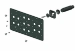 Front Bumper Tow Hook License Plate Mount Bracket For Cadillac Sts 2005-2007 New. Fixed Price $39.95.