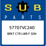 Subaru Brkt Ctr Lwr F Sdn 57707VC240, New Genuine Oem Part. Fixed Price $59.15.