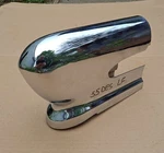 1955 Desoto Firedome Fireflite Nos Mopar Left Front Bumper Guard #1541621. Fixed Price $395.00.