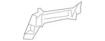 Genuine Mitsubishi Bumper Cover Stay 8301D662. Fixed Price $32.45.