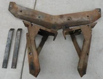 Lincoln Continental Front Bumper Mounting Brackets 1969 Ford Oem. Fixed Price $325.00.