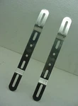 X2 License Tag Plate Bracket Mount Vw Bug Bus Ghia Thing Front Rear Bumper TYPE1. Fixed Price $9.99.