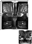 1961-64 Impala, Belair & Biscayne Floor Pan Full 2-DOOR New. Fixed Price $466.89.