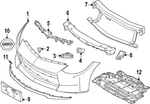Genuine Nissan Bumper Cover Bracket 62223-6GP0A. Fixed Price $32.34.