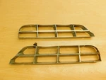 Front Bumper Grills 1967 Cadillac Fleetwood Calais Deville 67CF1-1W4. Fixed Price $52.77.