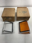 Nos 1972 Chevelle L&r Turn Light Bezels With Lh Lens 6261959 60 H6. Fixed Price $126.95.
