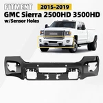 Primed Front Bumper Face Bar For 2015-2019 Gmc Sierra 2500 3500 W/ Sensor Hole. Fixed Price $350.99.