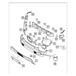 For Jeep Renegade 2015-2023 Mopar Rear Driver Side Sensor Mounting Bracket. Fixed Price $39.98.