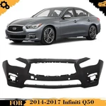 Front Bumper Cover Primed Plastic For 2014-2017 Infiniti Q50. Fixed Price $324.75.