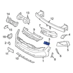 For Kia K5 2025-2026 86552L2AA0 Front Right Inner Bumper Cover Bracket. Fixed Price $20.53.