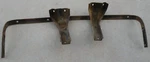 Ford Galaxie Station Wagon Rear Back Impact Bumper Mounting Brackets 1961 Oem. Fixed Price $350.00.
