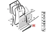 Bmw F39 X2 16D 18DX 18I 20D Moulding Door Rear Right 51137420516 No Duty. Fixed Price $99.59.