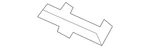 Genuine Kia Bumper Cover Side Reinforced 86577-1U200. Fixed Price $16.61.