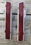 1990-1992 Cadillac Deville Brougham Rear Bumper Red Marker Lights Lt & Rt Oem Gm. Fixed Price $75.00.