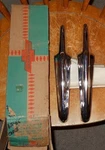 Nos 1962-65 Chevrolet Nova Chevy Ii Rear Bumper Guards. Fixed Price $375.00.