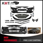 Fits 2019-2020 Hyundai Elantra Korea Built Complete Front Bumper Set W/ Fog Lamp. Fixed Price $307.98.