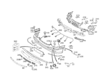 Genuine Mercedes-benz Bumper Lateral Support 203-880-01-30. Fixed Price $12.94.