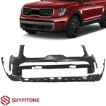 For Kia Telluride 2023-2024 Front Upper Lower Bumper Cover Without Sense Hole. Fixed Price $579.99.