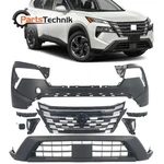 For 2024-2025 Nissan Rogue Front Bumper Cover Kit With Grille W/ Tow Hook Hole. Fixed Price $435.99.