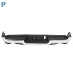 For Ram 1500 2019 2020 21-2022 Chrome Steel Rear Bumper Assembly W/ Dual Exhaust. Fixed Price $268.25.