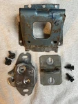 Mopar 1968 Dart Body Rear Trunk Lock Latch Mount + Bolts Ships Free. Fixed Price $195.00.