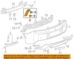 Gm Oem 17-19 Camaro Rear Bumper Components-lower Bracket 84305451. Fixed Price $61.56.