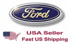 Premium Logo 3.5"(8.9X2CM) Emblem: Blue Gold Oval Chrome Ford Trunk. Fixed Price $19.35.
