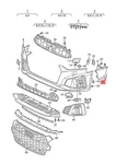 Genuine Audi A5 S5 Cabriolet Coupe Sportback Sp. F53 Air Guide 8W6121764D. Fixed Price $34.20.