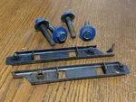 71 72 73 74 Charger Road Runner Satellite Trunk Deck Lid Hinge Bolts & Retainers. Fixed Price $35.00.