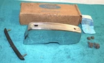 1973 Ford Custom Galaxie 500 Ltd Brougham Nos Chrome Front Bumper Rh Guard W Pad. Fixed Price $159.00.
