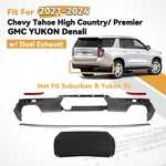For 2021-2024 Chevy Tahoe Premier Rear Lower Bumper Cover Kit W/ Trim Molding. Fixed Price $219.99.