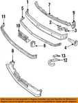 Gm Oem Bumper Face-foam Impact Absorber Bar 12376285. Fixed Price $82.43.