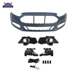 Front Bumper Cover& Pair Of Fog Lights W/ Switch Kits Ford Fusion 13-15 16. Fixed Price $136.08.
