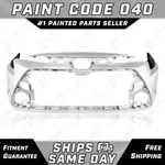 New Painted *040 White* Front Bumper Cover For 2020-2026 Toyota Corolla L/le/xle. Fixed Price $390.99.