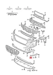 Genuine Audi E-tron Gea Front Spoiler Primed 4KE807061AGRU. Fixed Price $64.82.