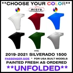 New Front Bumper End For 2019-2021 Silverado Painted Choose Your Color GM1017110. Fixed Price $248.36.