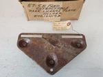 Nos Oem 1957 1958 Ford Retractable Rear License Plate Holder Bracket B7A-13419-B. Fixed Price $50.00.