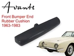 Studebaker Avanti Ii Front Bumper End / Corner Rubber Cushion - New. Fixed Price $37.00.